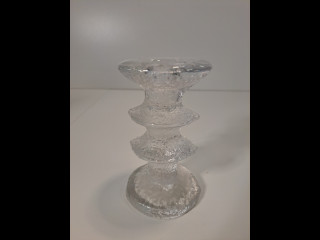 Kaksi solmuinen Festivo kynttilänjalka Timo Sarpaneva