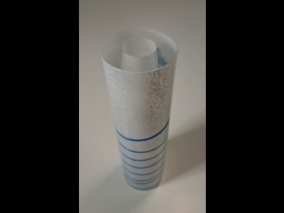 Markku Salo signeerattu kynttilänjalka