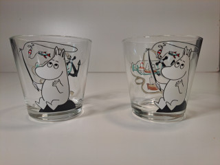 Iittala Muumi juomalasit