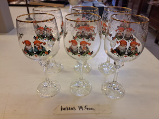 Tonttu viinilasit 6 kpl