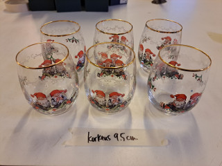 Tonttu juomalasit 6 kpl