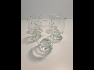 Retrot jalalliset juomalasit 5 kpl