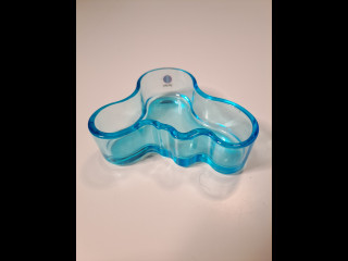 Iittalan turkoosi tuikkukippo Alvar Aalto