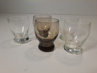 Riihimäen Lasi snapsilasit 5kpl