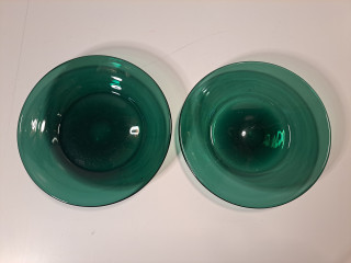 Iittalan lautaset 2kpl signeerattu Kaj Franck