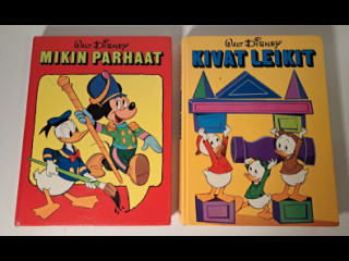 Walt Disney kovakantiset kirjat vuodelta 1976