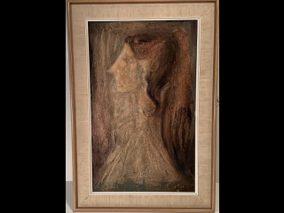 Mirja Vänni , sekatekniikka taulu