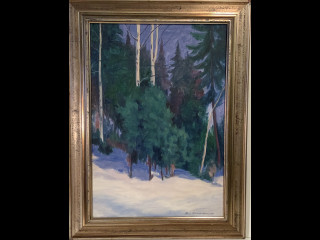 R E Kukkonen  öljyvärimaalaus