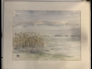 Feodor Porokara: akvarelli signeerattu