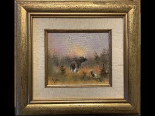 V Juntura.: öljyvärimaalaus