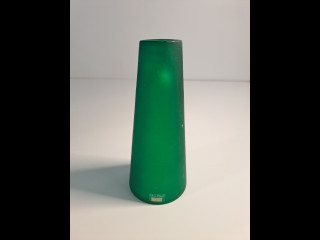 Vihreä lasikynttilänjalka Muurla Ratia