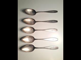 Alpakka ruokalusikat 5kpl