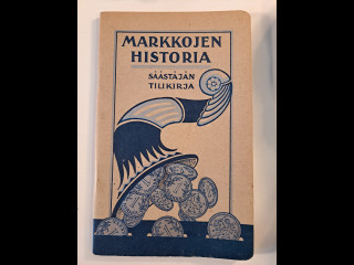 Markkojen historia tilikirja vuodelta 1929, täyttämätön
