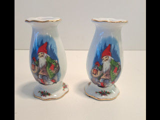 Apilanlehti kynttilänjalat 2kpl