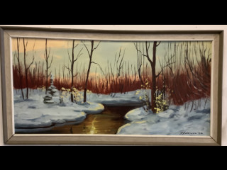 J Lehtinen. Öljyvärimaalaus 1976