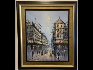 Öljyvärimaalaus kankaalle