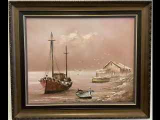 Öljyvärimaalaus kankaalle