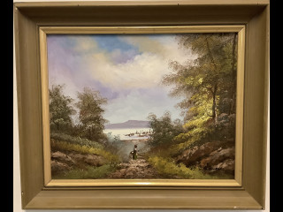 Öljyvärityö kankaalle