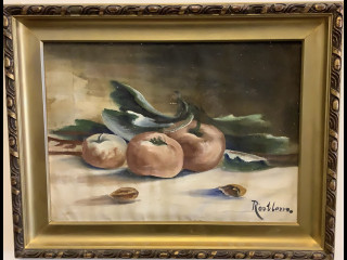 Aselelma öljyväri kankaalle