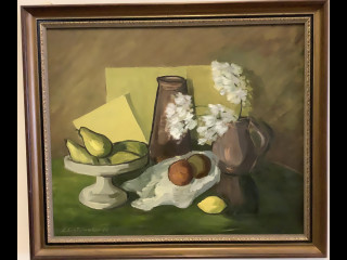 E Lintulaakso öljyväri kankaalle