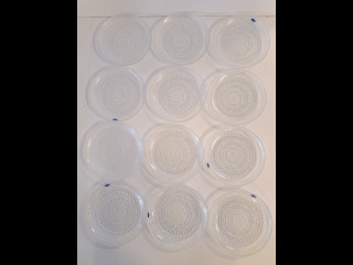 Nuutajärvi Kastehelmi lautaset 12kpl