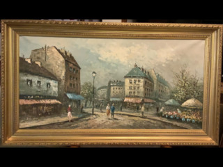 Öljyväri kankaalle