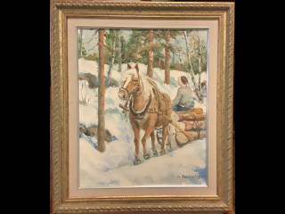 O Humaloja: öljy kankaalle