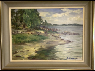 E  Kosonen:Öljyvärimaalaus kankaalle