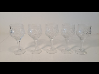 Pienet kristalliviinilasit 5kpl