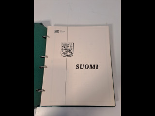 Postimerkkikansio Suomi (merkkejä vuodesta 1882)