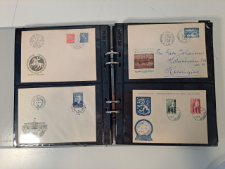 Ensipäiväkuorikansio (Paasikivi, Snellman, Porvoon valtiopäivät ym)