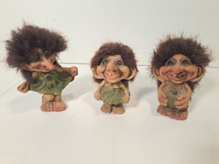 Röllipeikot 3kpl käsin tehty