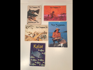 Vanhoja Kalastuskirjoja Nyt nappaa + Kalat Ulla Kokko