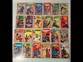 24kpl Morgan Kane länkkäri kirjoja