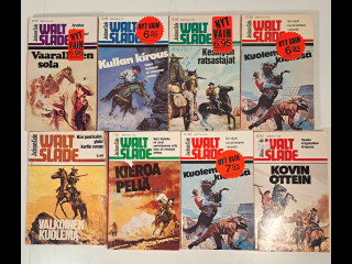 Walt Slade länkkärikirjat 8kpl