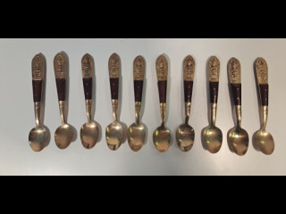 Pienet lusikat 10kpl (Nickel Bronze)