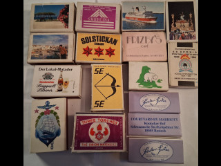 Erä tulitikkurasioita