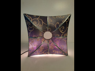 Pöytävalaisin silkkiä