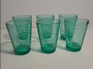 Aino Aalto- vihreät lasit 6kpl