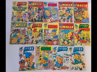 Maailman vahvin nalle-sarjakuvat 70-luvulta 14 kpl