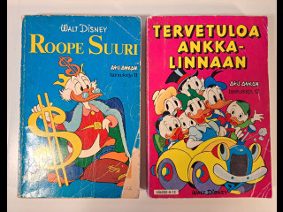 Aku Ankan taskukirjat numero 11 ja 12