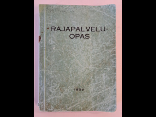 Rajapalveluopas vuodelta 1955