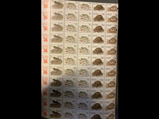 Etelä-Afrikkalainen postimerkkiblokki