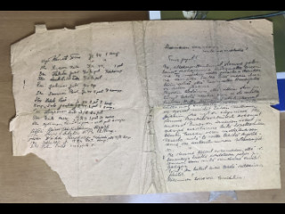 Sota-ajan propakanda-lentolehtinen