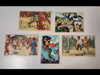 Vanhat keräilykortit 5kpl