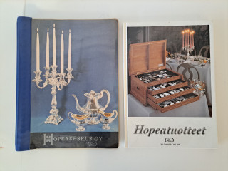 Hopeatuote kirjat 2kpl
