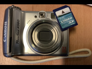 Digikamera Canon powerShot A560