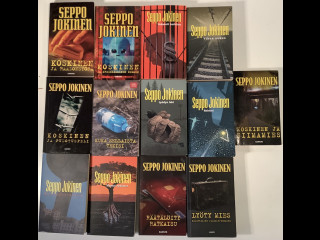 Seppo Jokisen pokkareita 13 kpl