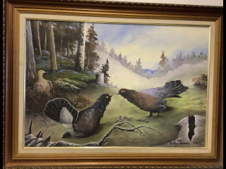 Vilho Vuori 1982. Öljyvärimaalaus