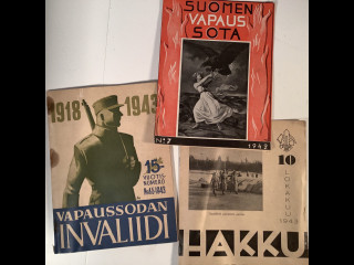 Kolme lehteä sota-ajalta